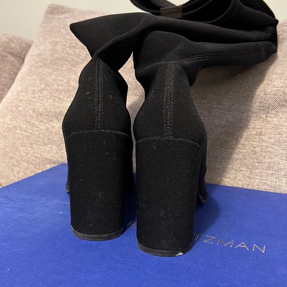 Stuart Weitzman Black Over the Knee Boots - Picture 4 of 7